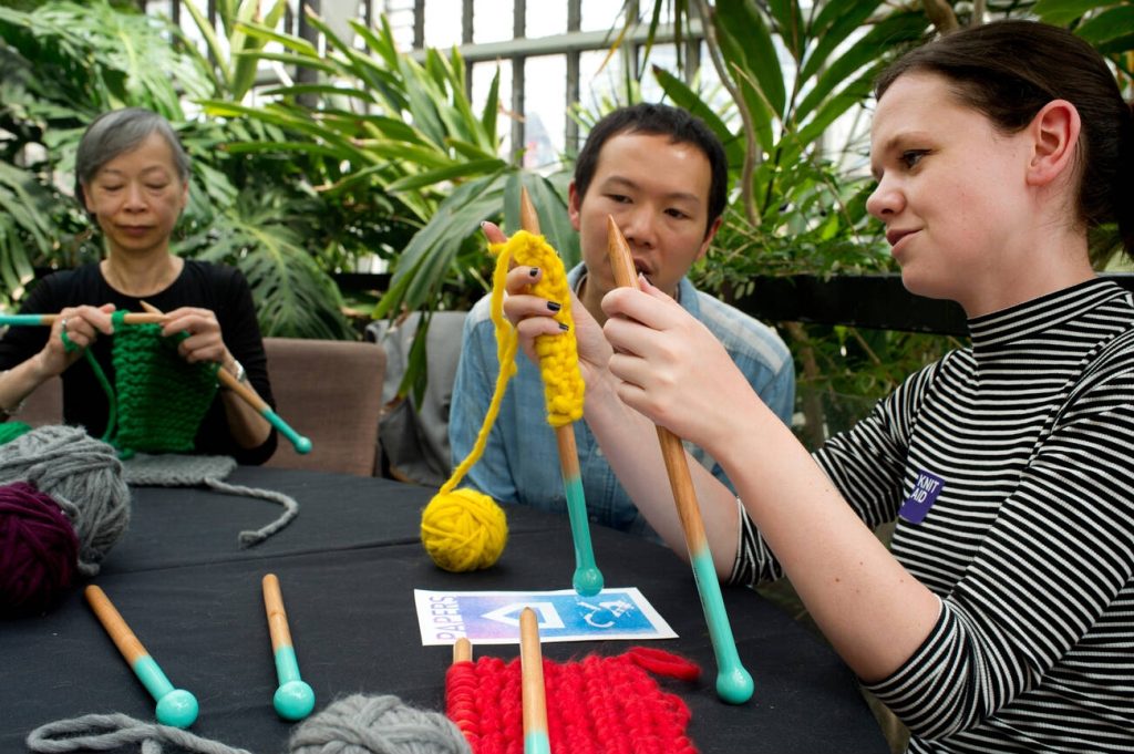 Why is knitting difficult?